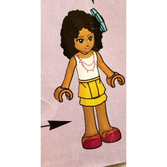 Lego Pack Friends Andrea's Bedroom 41009 Complete Set Minifig & Manual Hair - Picture 3 of 11